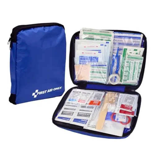 First Aid Only 299 piece soft-sided zippered first aid kit