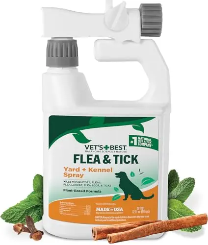 Vet's Best Natural Flea and Tick Yard Spray with hose connector