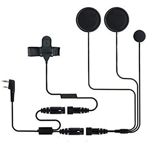 BAOFENG helmet kit with earpiece and microphone for two-way radios