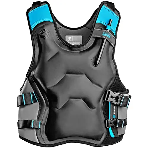 Seaview Palawan premium black neoprene snorkel vest