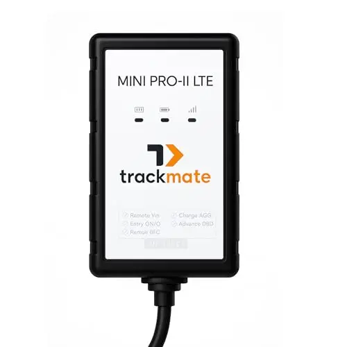 TrackmateGPS Mini Pro II hardwired GPS tracker with remote kill switch