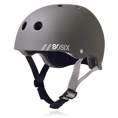 80SIX Triple Certified Multisport Helmet in Black Matte