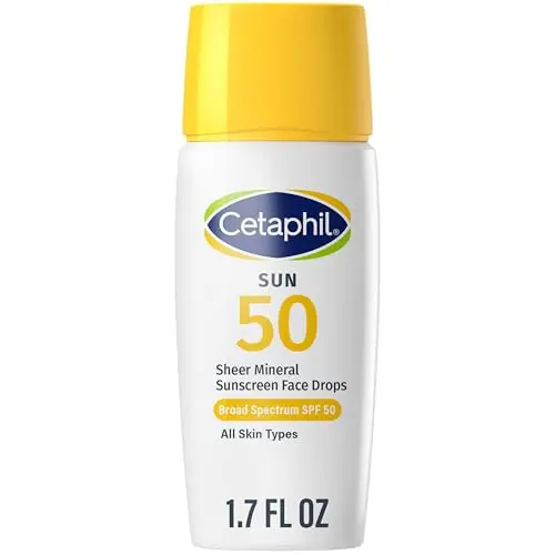 Cetaphil Sheer Mineral Liquid Sunscreen SPF 50 for face