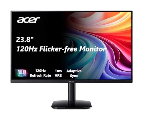 Acer 23.8-inch Full HD IPS monitor with 99% sRGB