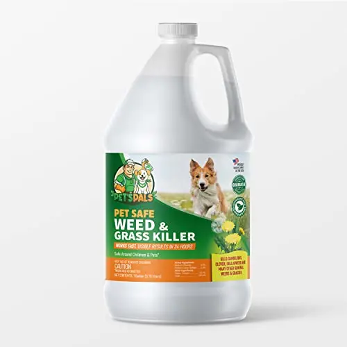 Pet's Pal 1-gallon natural weed killer jug, glyphosate-free