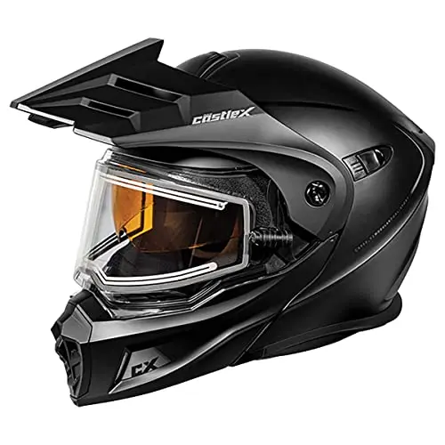 Castle X CX950 V2 modular snow helmet in matte black