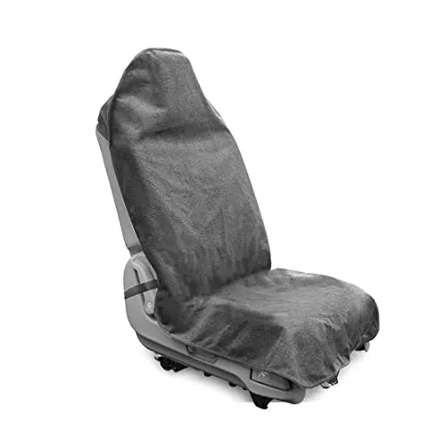 DECKALY grey three-layer car seat towel protector