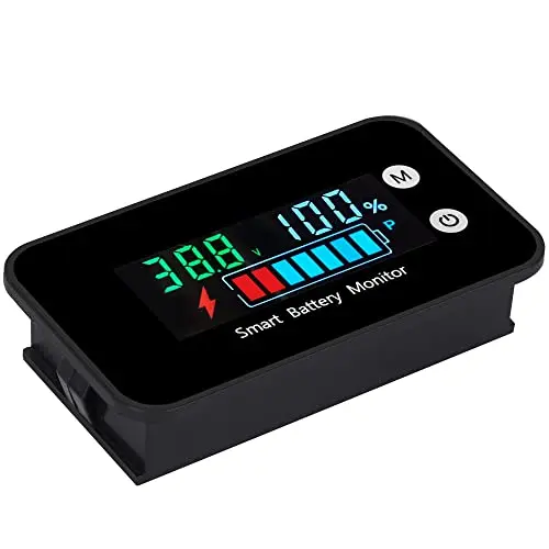 hwnguJ IPX7 waterproof battery voltage and capacity monitor