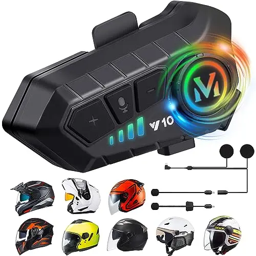 FEYA Y10 motorcycle helmet speakers and microphone set