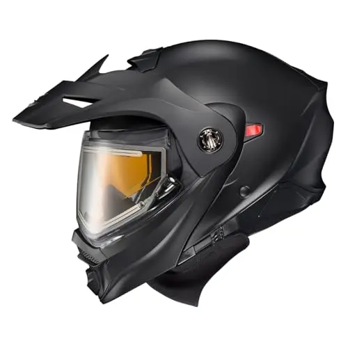 ScorpionEXO AT960 cold weather modular helmet in matte black