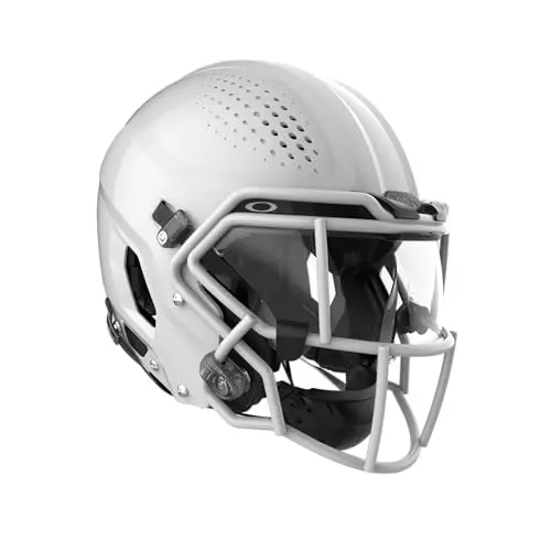 VICIS ZERO2 Youth Elite Football Helmet in white with attached facemask and visor