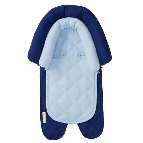 GoldBug 2-in-1 infant car seat head support with removable inner insert