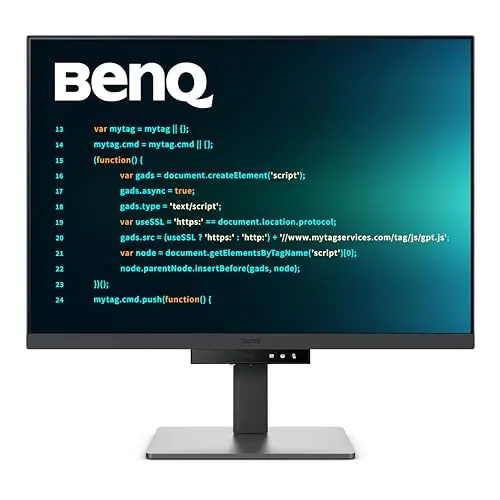BenQ RD280U 28.2-inch 4K monitor with 3:2 aspect ratio on a desk