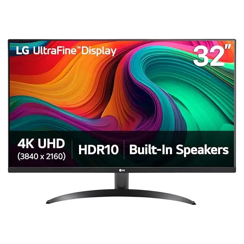 LG 32UR500K-B 32-inch black 4K computer monitor