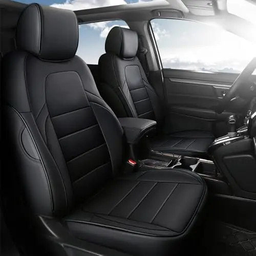 YAFYNTB Black Full Set Custom Fit Seat Covers for Honda CR-V 2017-2022