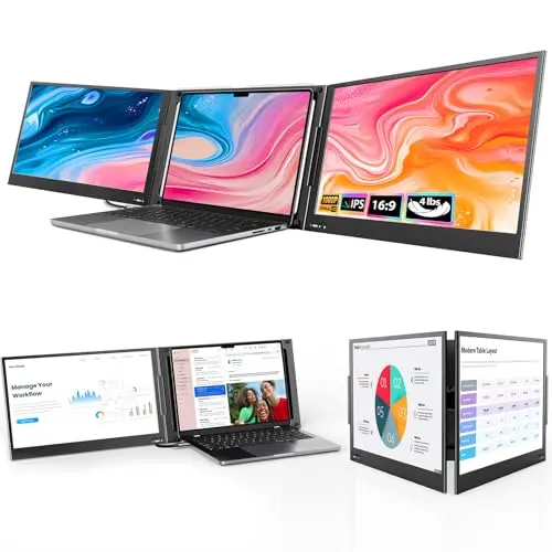QQH Z80A 15.6 inch ultra-slim triple portable monitor