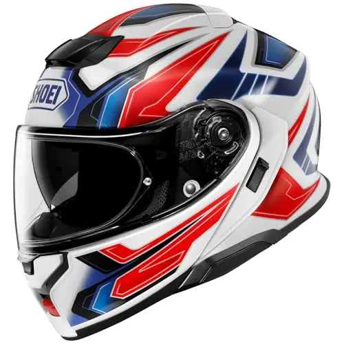 Shoei Neotec 3 Anthem modular motorcycle helmet in touring graphic