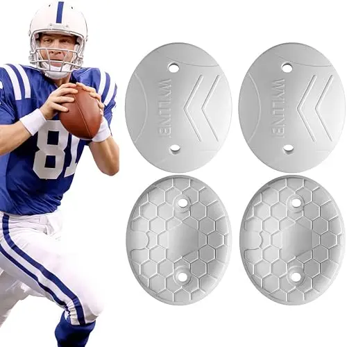 WYLUNBI youth football knee pads with honeycomb padding design