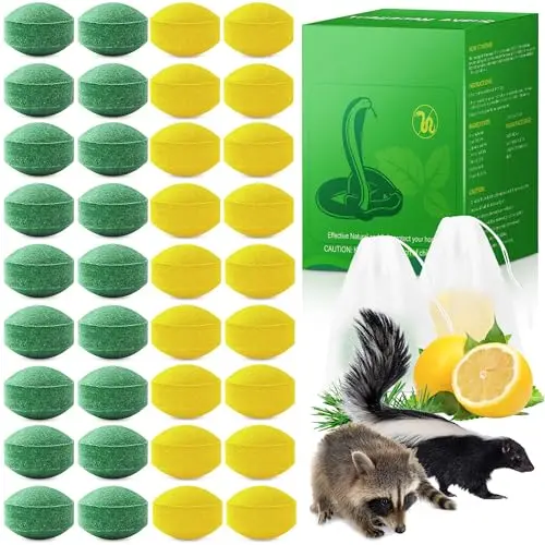 Reguoa 36Pack Powerful Skunk Repellent tablets in a package
