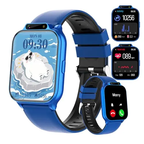 CIRPOS Kids Smart Watch with 1.85-inch screen and camera