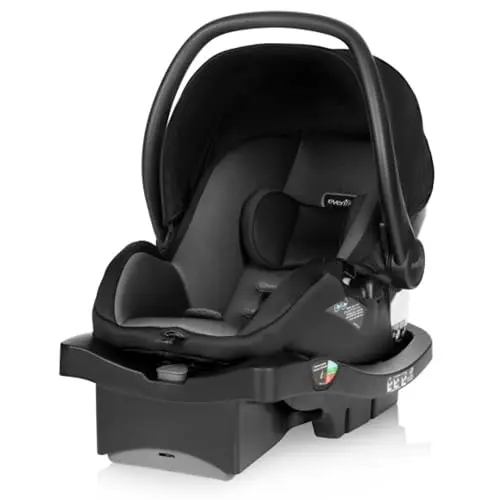 Evenflo LiteMax 30 infant car seat in Knoxville Gray