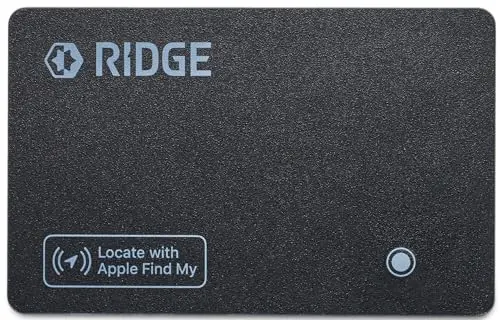 The Ridge wallet tracker card designed for Ridge wallets