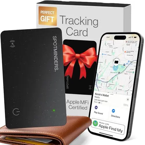 Spotminders Apple MFi certified slim tracking card