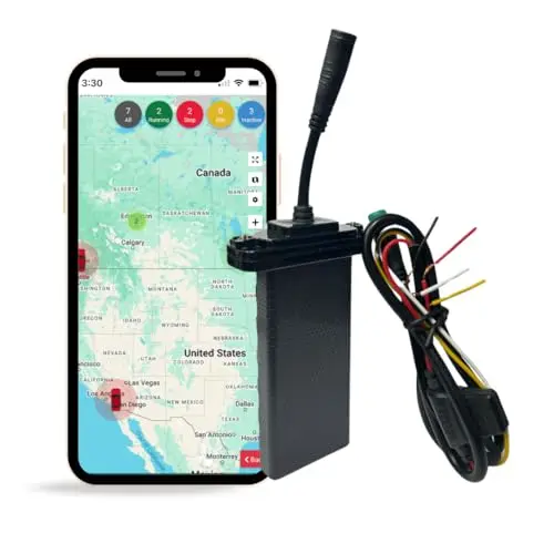 GCTECH 12 hardwired GPS tracker with affordable monthly plan
