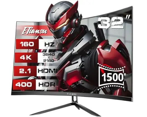 ETiansu 32-inch curved 4K 160Hz gaming monitor