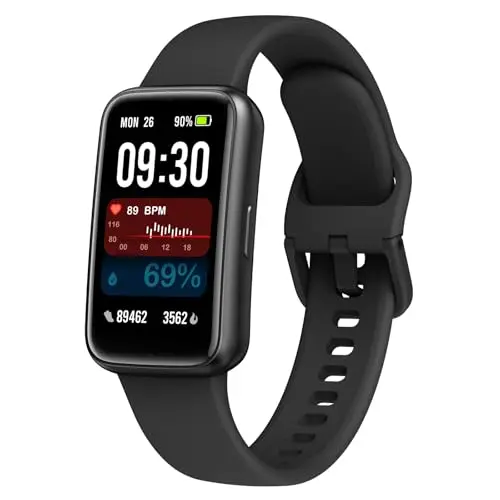 Aetherial fitness tracker with 1.47-inch round screen