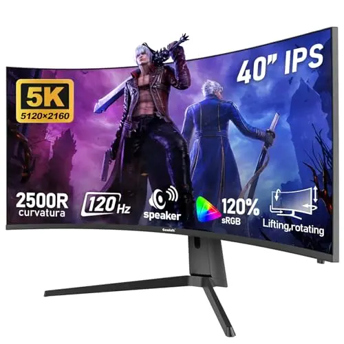 Gawfolk 40-inch 5K ultrawide curved computer monitor